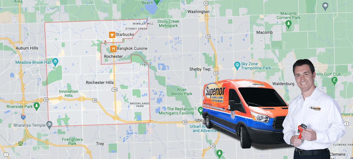 Rochester-Hills, MI AC Services - Superior Plumbing, Heating & Air-Conditioning, Inc.