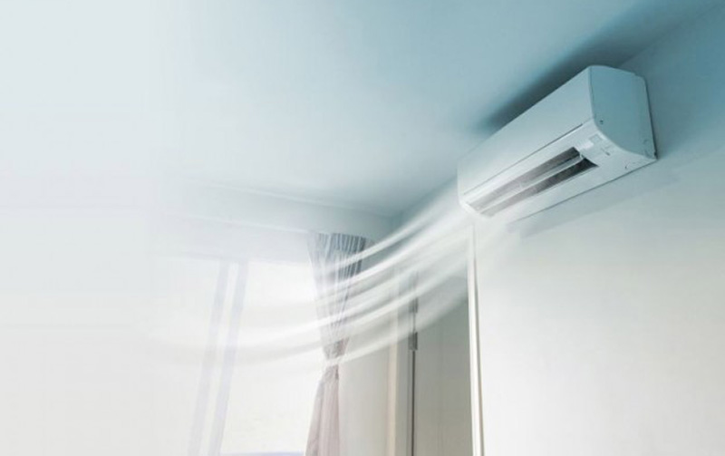 Ductless mini-split cooling